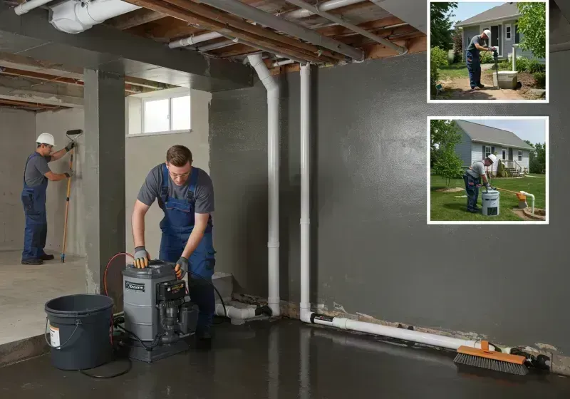 Basement Waterproofing and Flood Prevention process in North Lawndale, IL